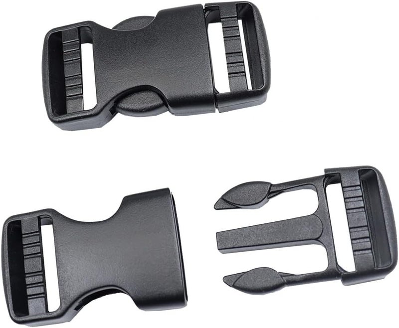 Baitoo Side Release Buckles Heavy Duty Plastic Buckle Snap Clips Clasps Backpack Buckle Replacement for Strap - Image 1